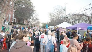 PACKED: An estimated 1,500 people enjoyed the gumbo at the Vicksburg Foundation for Historic Preservation’s fourth annual Carnaval de Mardi Gras and Gumbo Cook-off at the Southern Cultural Heritage Center Saturday.