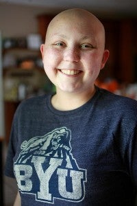 VERY RARE:  Afton Wallace, a senior at Warren Central, continues to fight a very rare and agressive type of cancer, Ewing’s sarcoma.