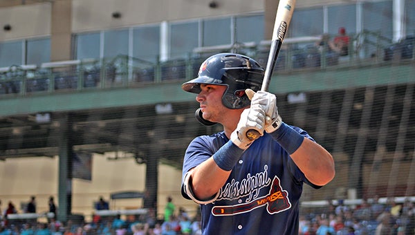 File:Mississippi Braves players wearing jerseys commemorating the