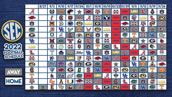 Alabama Football Tv Schedule 2023 Printable Free