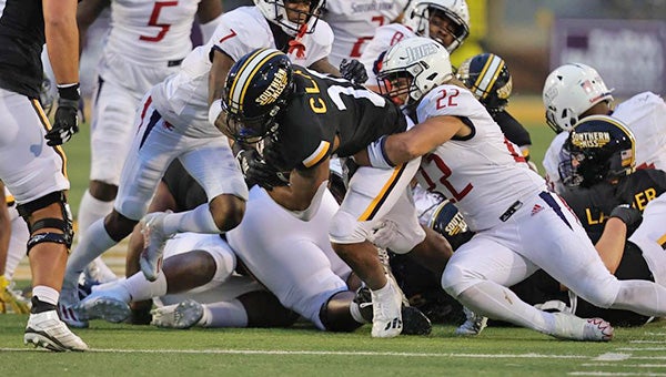 Frank Gore Jr. has a record-breaking night for Southern Miss 
