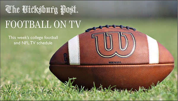College football, NFL TV schedule: Sept. 14-18 - The Vicksburg