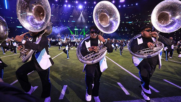 Jackson State's Sonic Boom Marching Band shines at Super Bowl